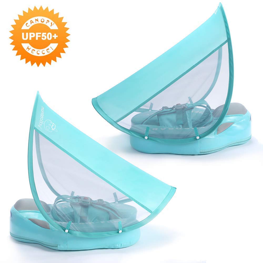 HECCEI canopy with mesh sides stays breathable while shading infants.
