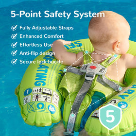 HECCEI Mambobaby adjustable back buckle ensures secure, comfy fit