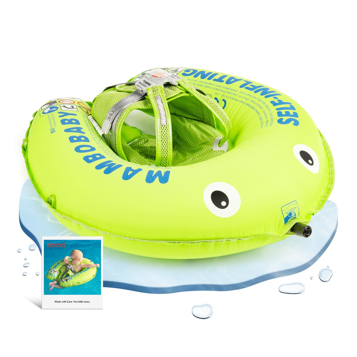 HECCEI Mambobaby backstroke mode for younger babies under six months