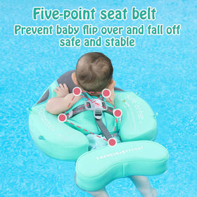 5-point safety buckles on HECCEI Mambobaby Float for secure, adjustable fit