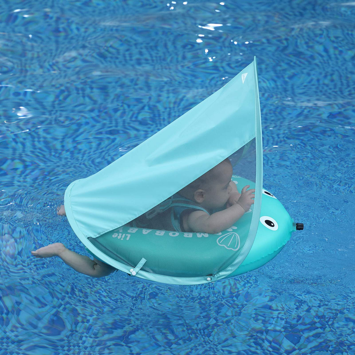HECCEI Mambobaby float made of soft waterproof skin-friendly material