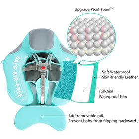 HECCEI Mambobaby Float tail feature helping prevent backward tipping