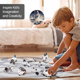 Teacher and parent guide materials supporting collaborative STEM learning.