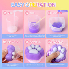 HECKLES Taba Squishy Kit dyes enabling vibrant color experiments