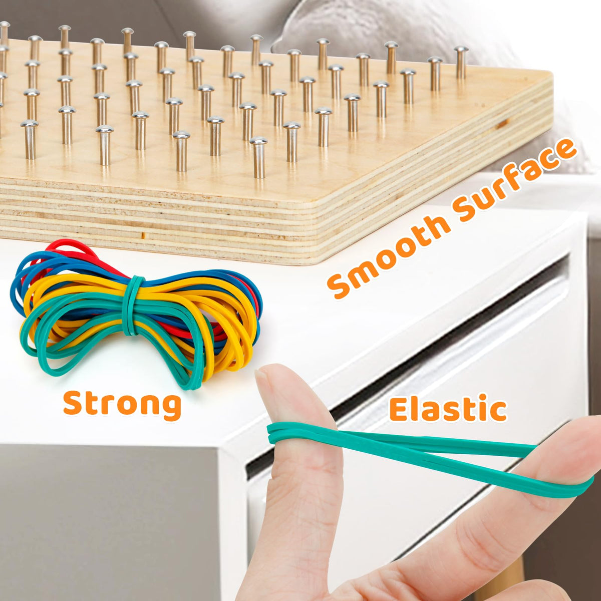 HEELWIRE compact 7.1-inch board fits small hands during play