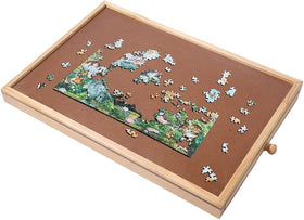 hehimhis compact puzzle board inner 16x12 area for clear viewing