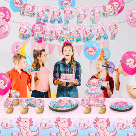 Heidaman Axolotl pirate backdrop adds playful vibes to celebrations