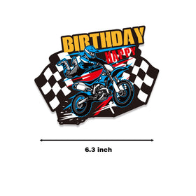 Heidaman 9-inch dirt bike plates for kid-friendly meals.