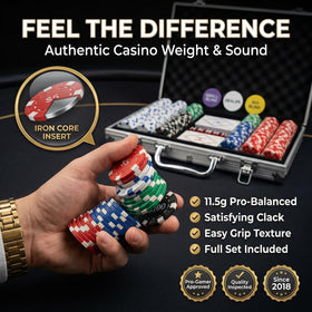 HEITOK precision dice included for quick setup