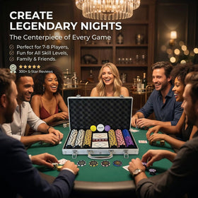 HEITOK dealer and blind buttons for professional game structure.