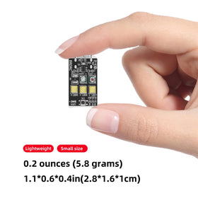 HeiyRC compact and lightweight design minimizes payload impact.