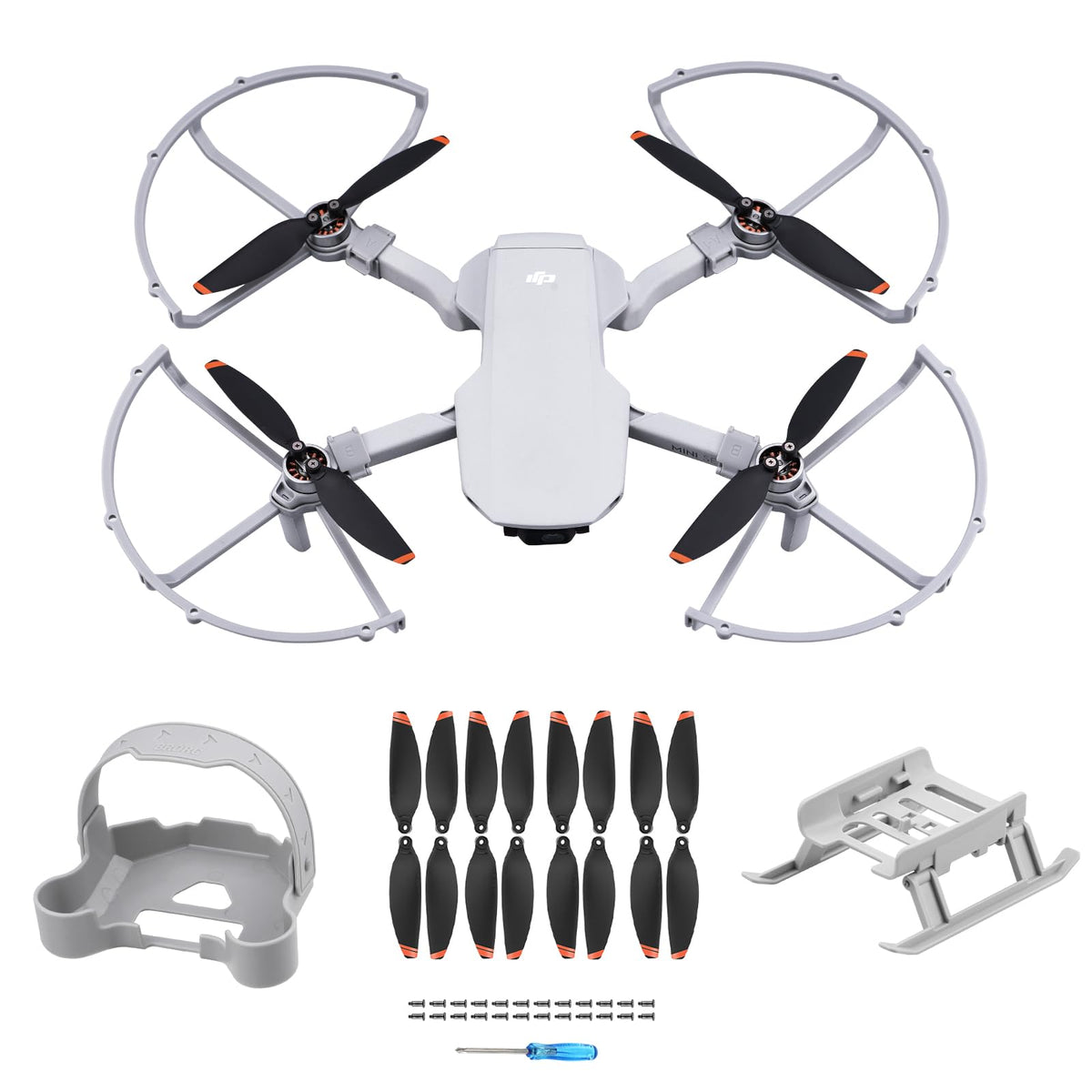 HeiyRC Mini 4K 2 SE propellers for stable, reliable replacements during flights
