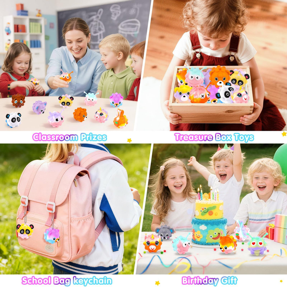 Hekaty stress relief pop balls offer gentle sensory rewards during busy days