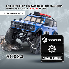 Helidirect TORQ MLS-1022 8.4V speed showcases quick response for crawlers.