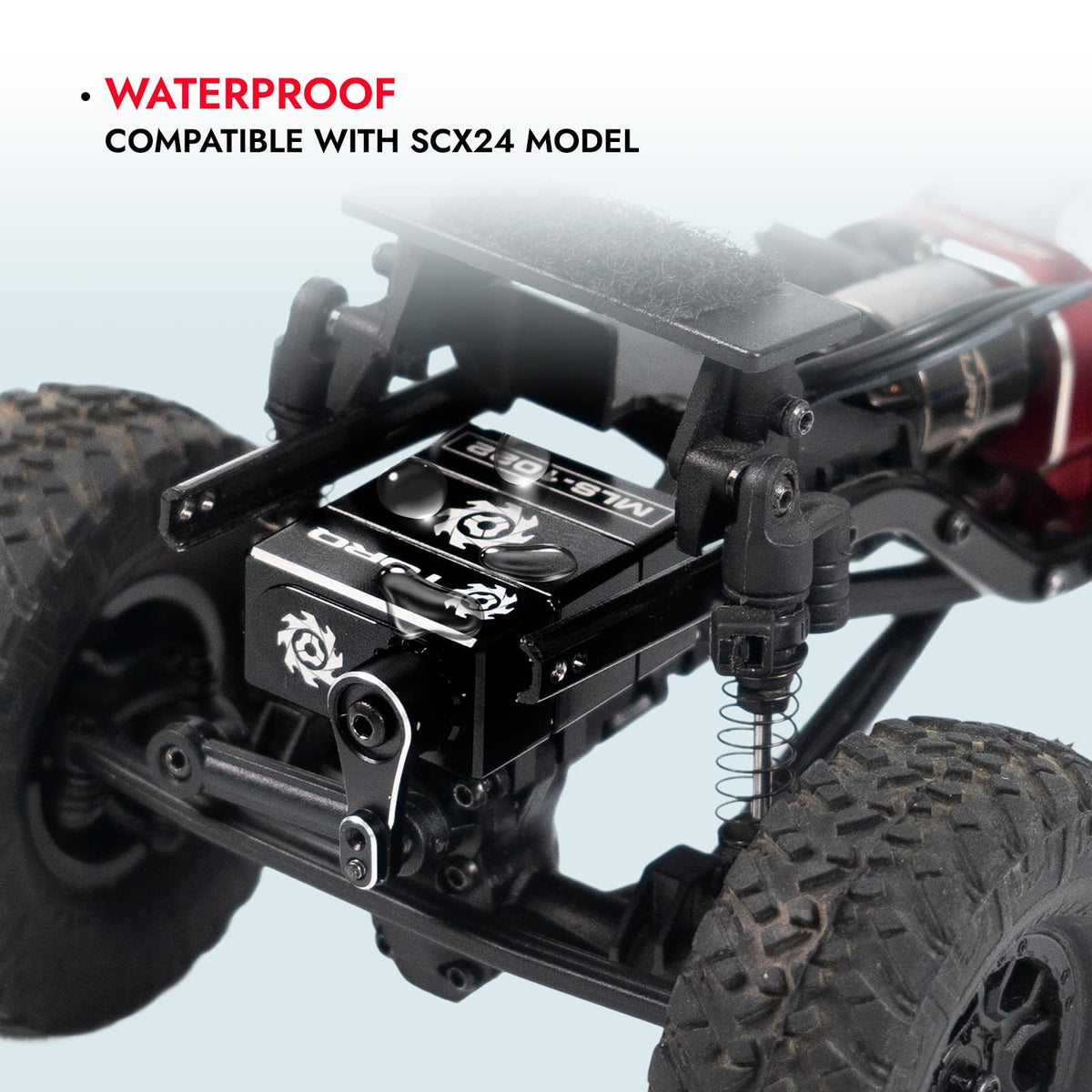 Helidirect TORQ MLS-1022 compact size fits tight SCX24 interiors.