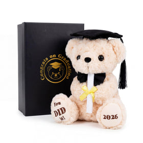 Hellmei graduation bear in gift box ready to gift and celebrate milestones