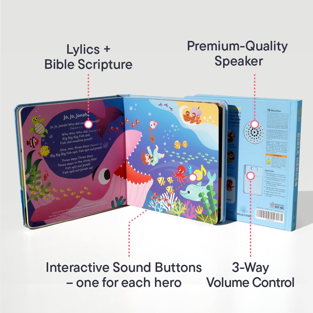 Hello 2 Kids soft-touch board book is sturdy for little hands