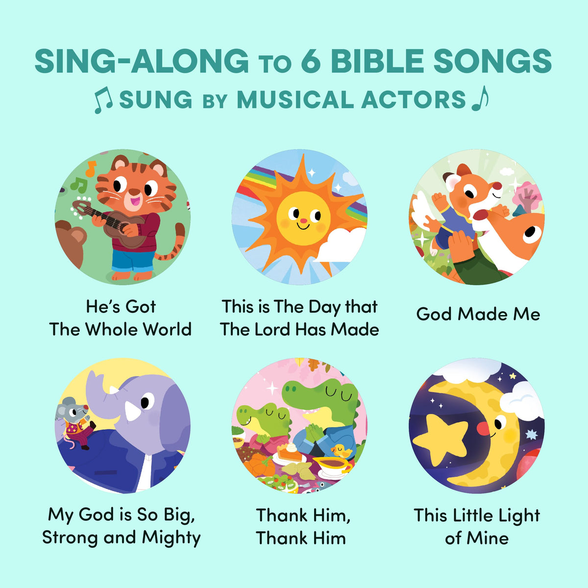 Hello 2 Kids God Made Me Christian Sound Book with QR code extends songs beyond the book