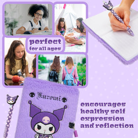 Hello Kitty lined pages inside the notebook for neat notes.
