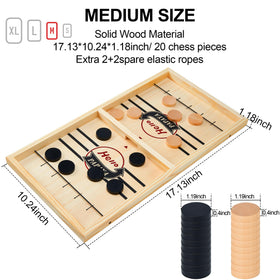 HELLO PAPAYA Elastic bands removable for flexible game setup and quick adjustments.