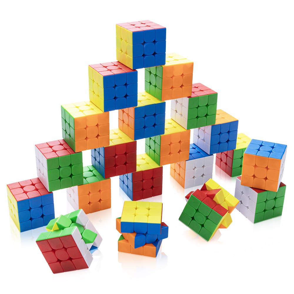 HELLOCUBE 20-pack speed cubes front view for party favors and group play