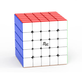 HELLOCUBE YJ MGC 5x5 magnetic stickerless cube front view for smooth solving.