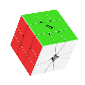 HELLOCUBE YJ MGC Square-1 top view shows compact handling for quick turns.