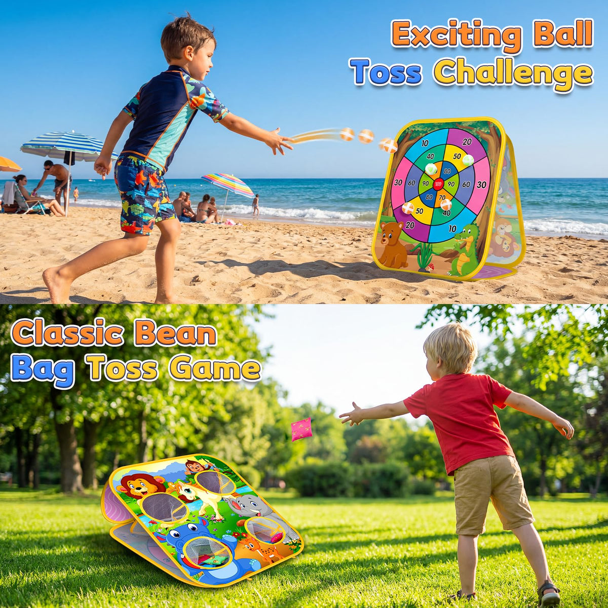 HelloJoy bean bags 10-piece set ready for quick toss games