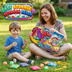 HelloJoy ground nails secure the board on windy beaches or lawns