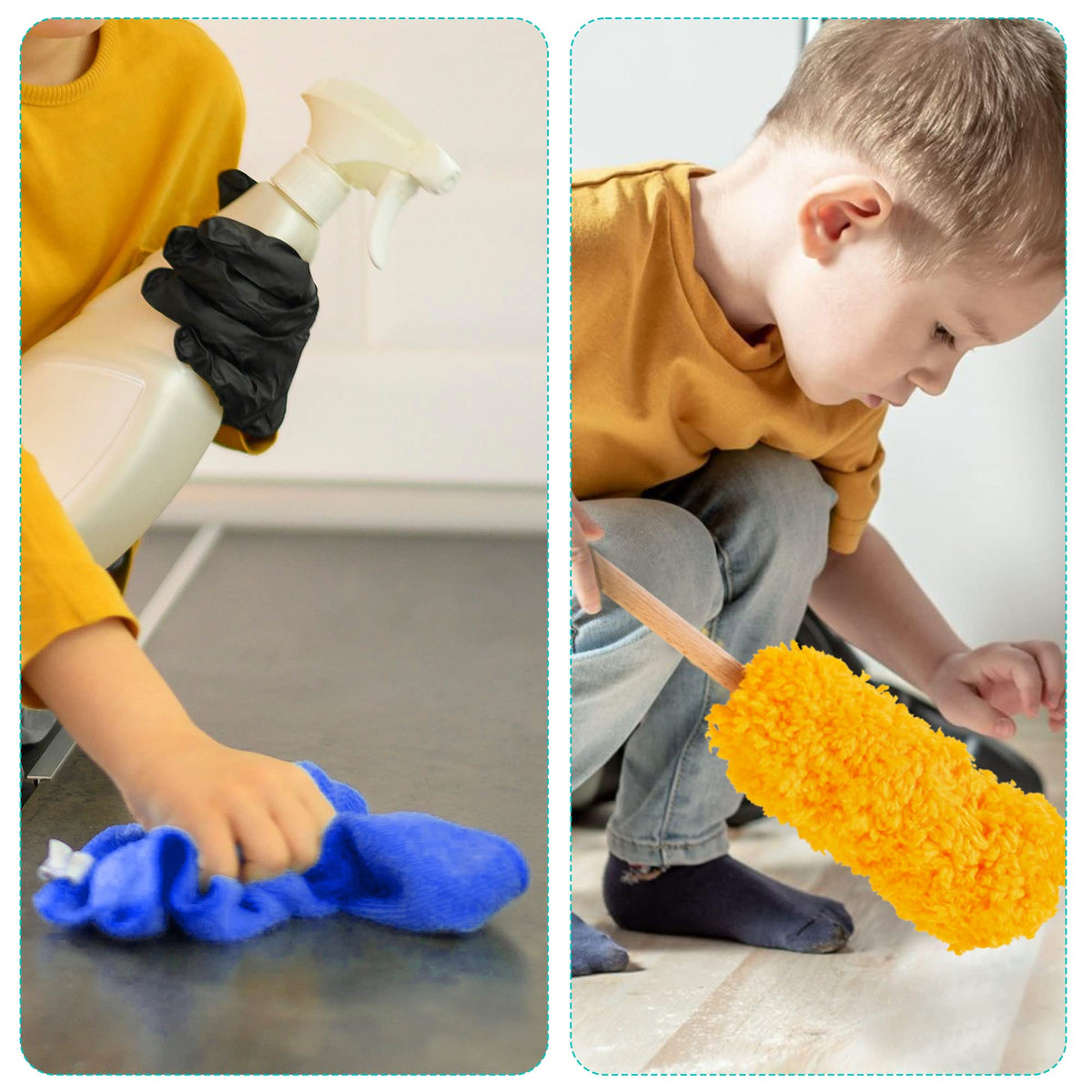 HELLOWOOD electric vacuum cleaner with sounds adds authentic play and routines