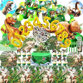 Helowana dinosaur birthday banner – easy to hang and adds festive drama.
