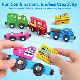 Helsort bus image promotes sequencing and cooperative play