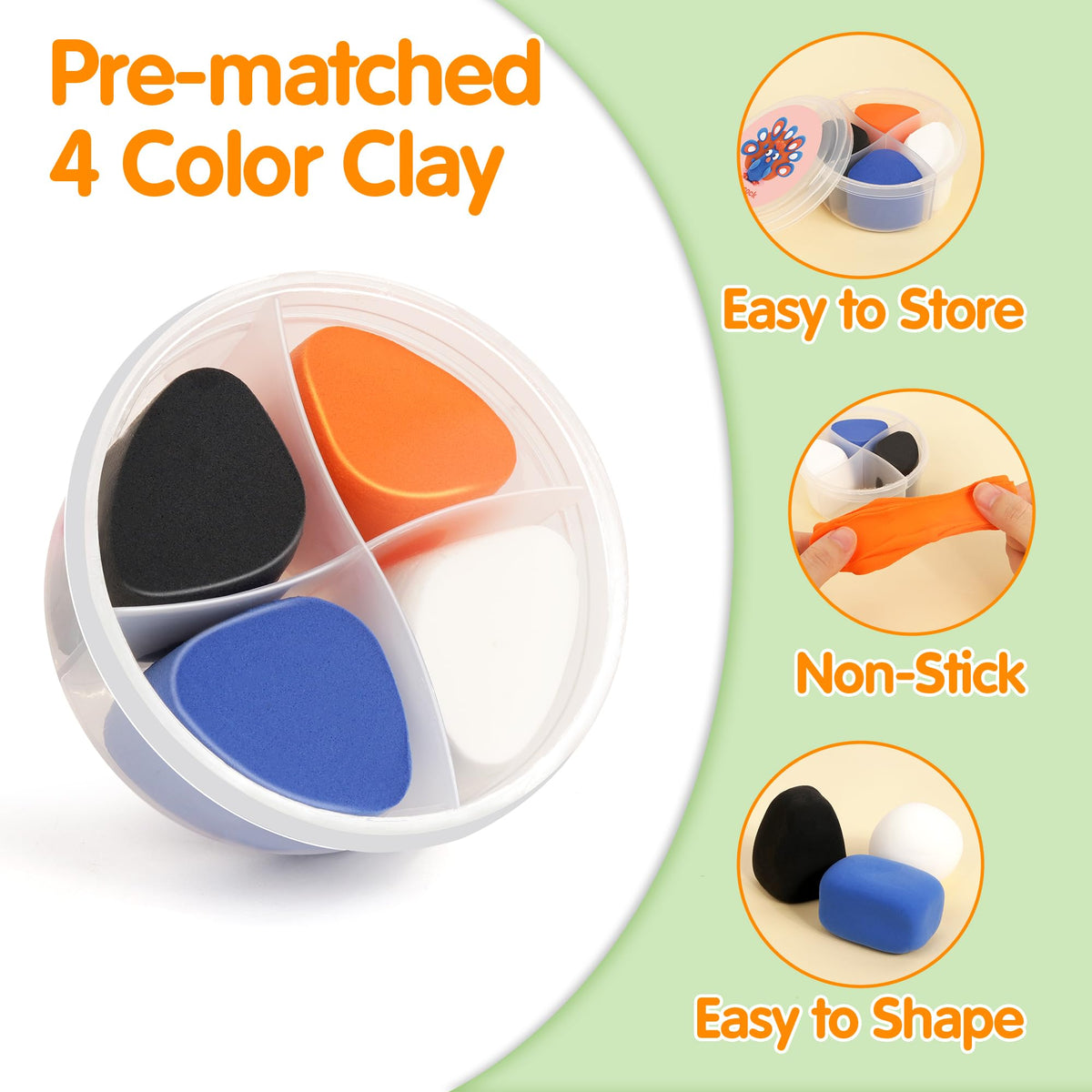 Helsort eight sculpting tools designed for small hands