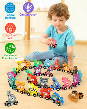Helsort gift-ready train set for ages 3 to 5 for home or school.