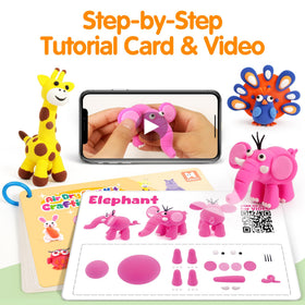 Helsort tutorial cards and video guide for easy beginner sculpting