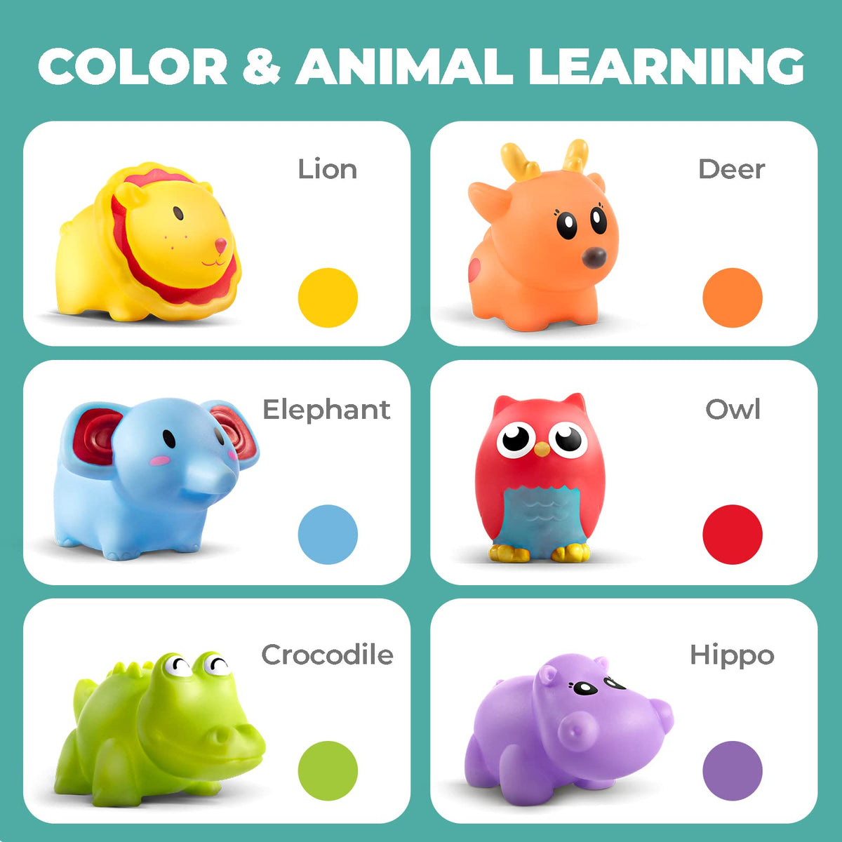 Hely Cancy 18-months bath toy supports independent bathtime exploration.