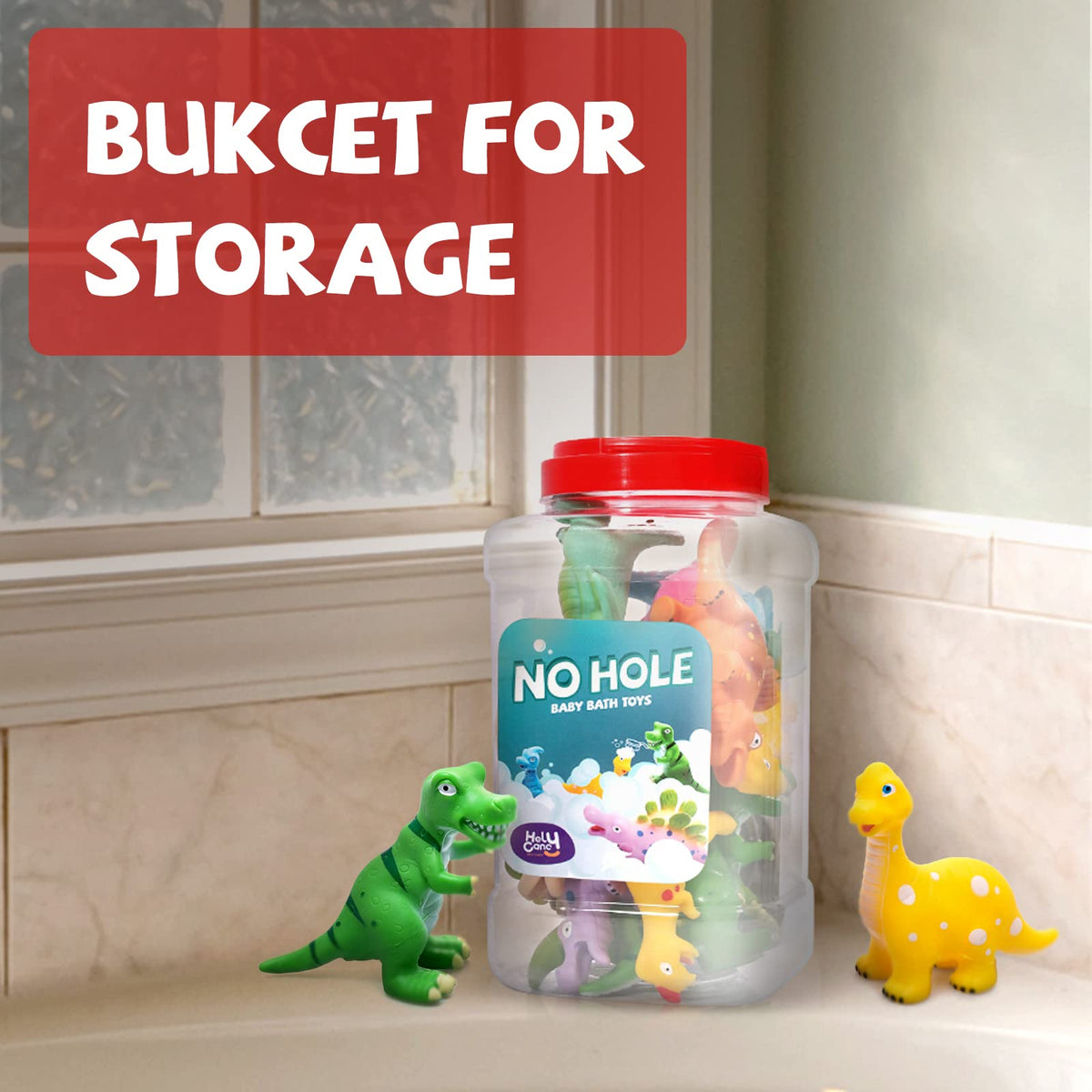 Hely Cancy dinosaur bath toy suitable for pool or beach play