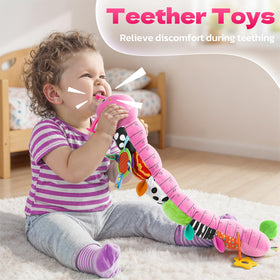 HEMRLY Caterpillar baby mirror sparks curiosity during play and tummy time