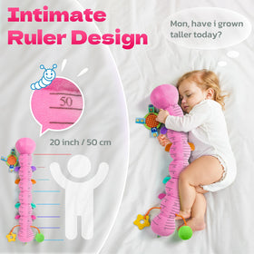 HEMRLY Caterpillar head teether provides safe chewing on the go
