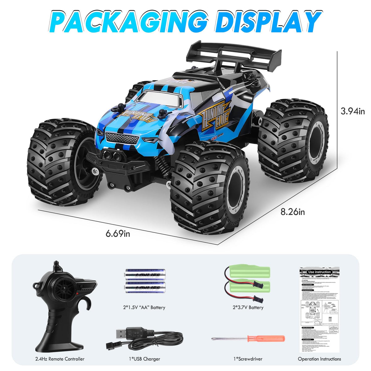 HENEROAR dual rechargeable battery setup supports longer play sessions