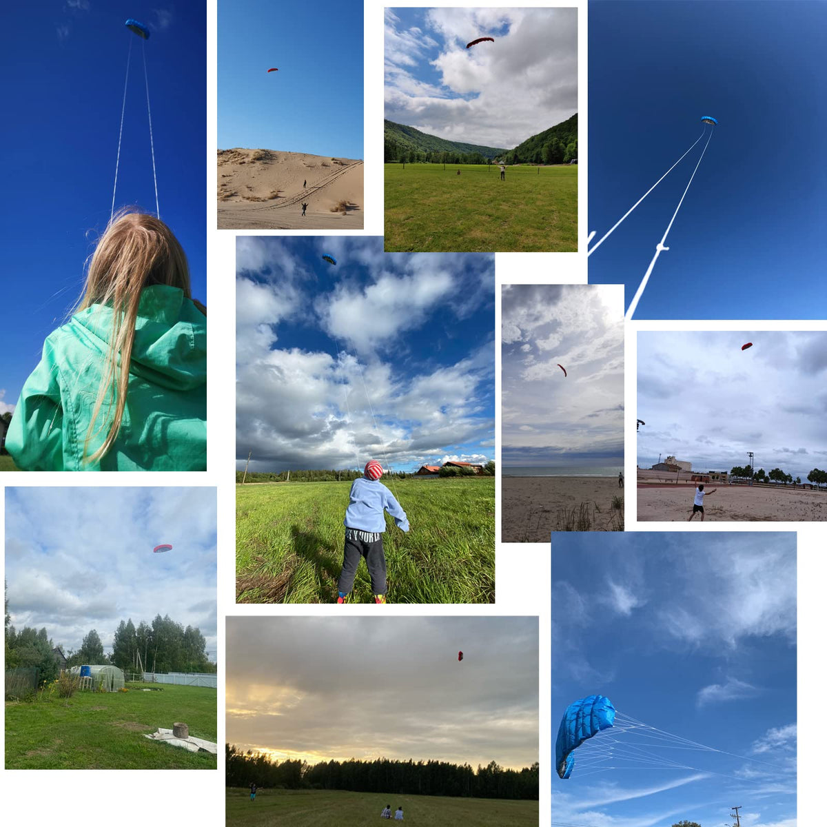 HENGDA KITE 2.5m kite red pattern design that looks stylish