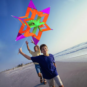 HENGDA KITE 42-inch lotus flower assembly process.
