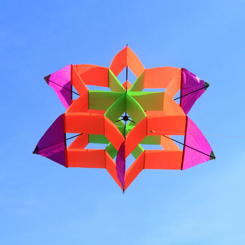 HENGDA KITE 42-inch lotus flower packaging for storage.