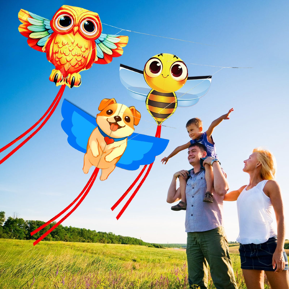 HENGDA KITE bee kite featuring bold prints for beginners