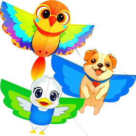 HENGDA KITE bird kite soaring in blue sky for family outdoor fun