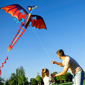 HENGDA KITE included 16cm reel winders simplify control during flight.