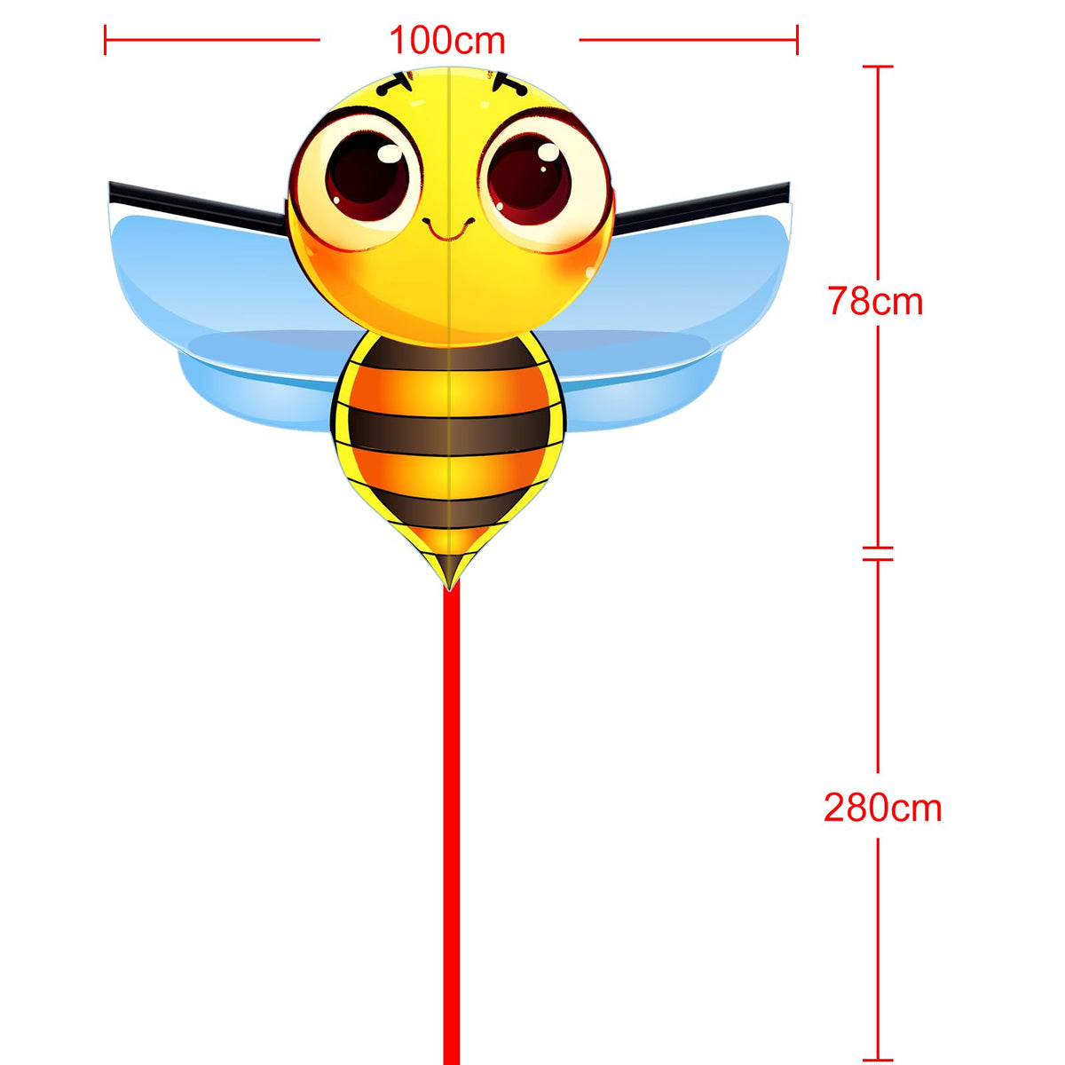 HENGDA KITE glass fiber skeleton showing lightweight, durable frame