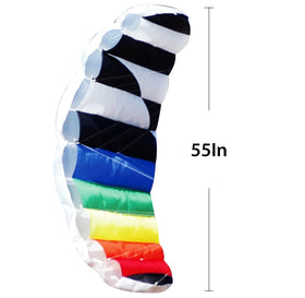 HENGDA KITE soft parafoil construction emphasizes durability for open-area flights.