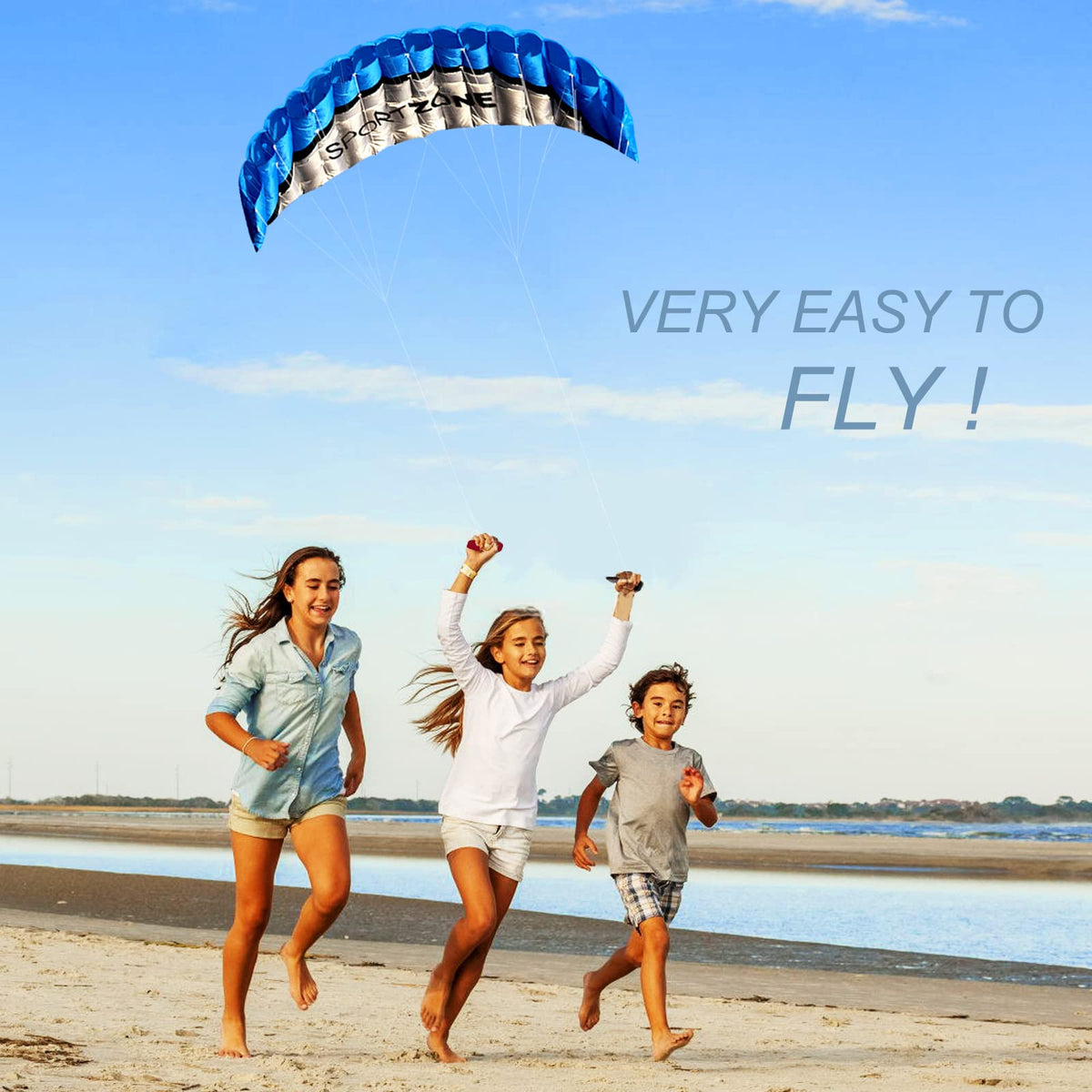 HENGDA KITE includes flying tool for convenient setup