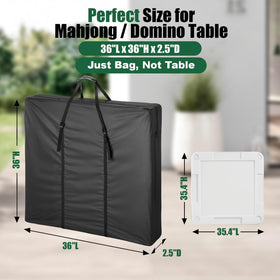 Hengme bag’s waterproof and dustproof exterior helps protect tables during travel.